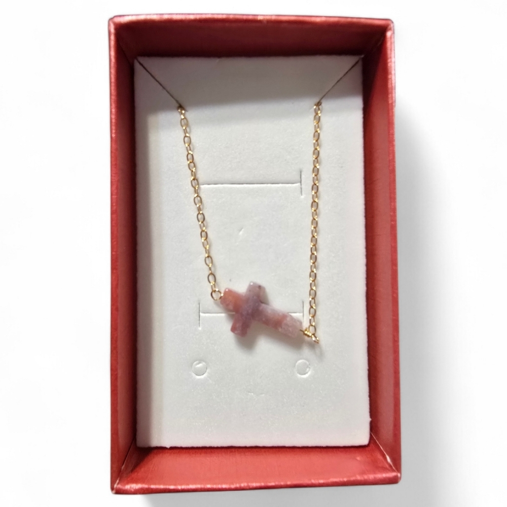 14k Gold Filled Cross Necklace